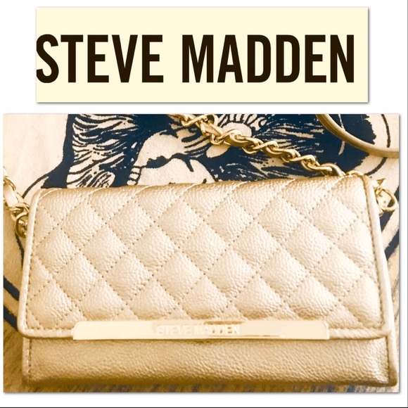 Steve Madden shiny GOLD Crossover Bag! 😍 - Picture 2 of 6